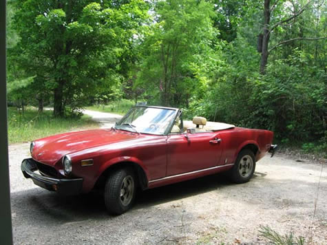 Michigan Fiat Spider for Sale